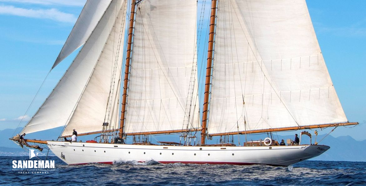 JOHN G. ALDEN 103 FT GAFF SCHOONER 1931/2015