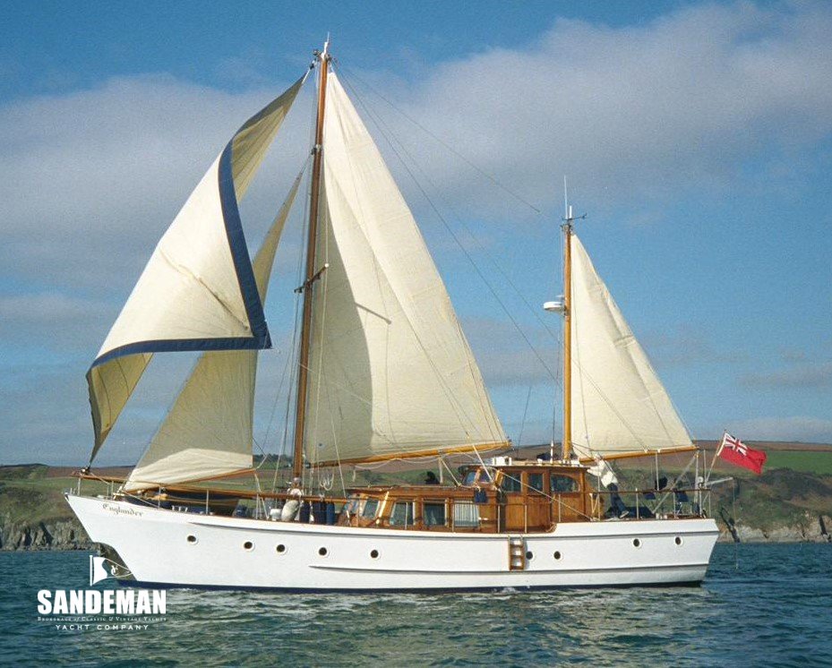 JOHN BAIN 57 FT TWIN SCREW MOTORSAILER KETCH 1971