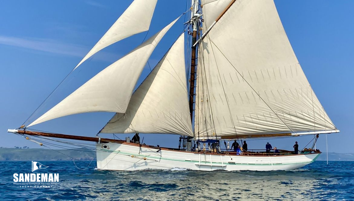 LUKE POWELL 68 FT FALMOUTH PILOT CUTTER 2020