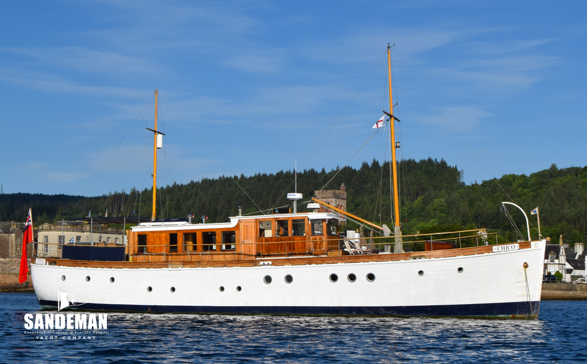 G.L. Watson 73 ft Twin Screw Motor Yacht 1932