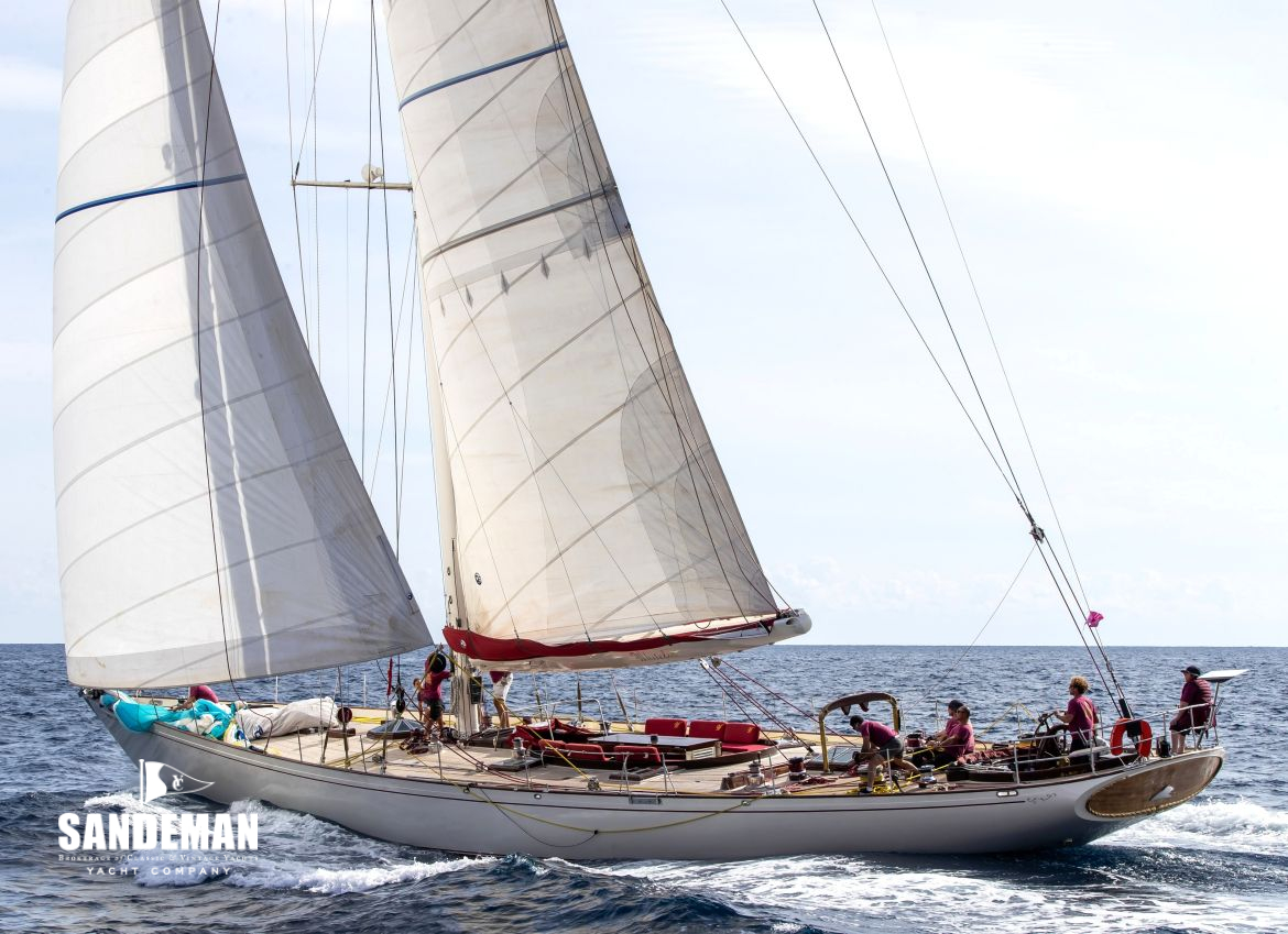 Bruce King 90 ft Spirit of Tradition Sloop 1984