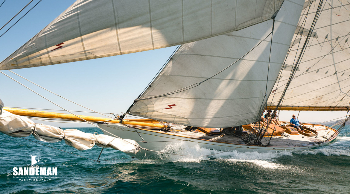 NAN OF FIFE William Fife III 63 ft Gaff Cutter 1897/2001 classic yacht for sale