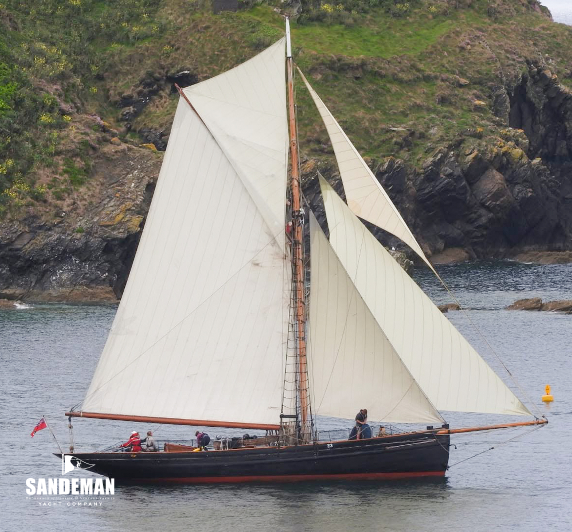 OLGA 56 ft Bristol Channel Pilot Cutter 1909/2011 classic yacht for sale