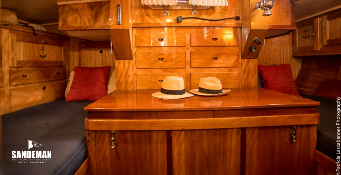 Owner cabin view aft