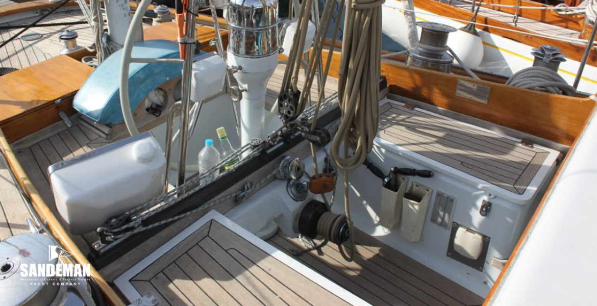Cockpits view aft to port