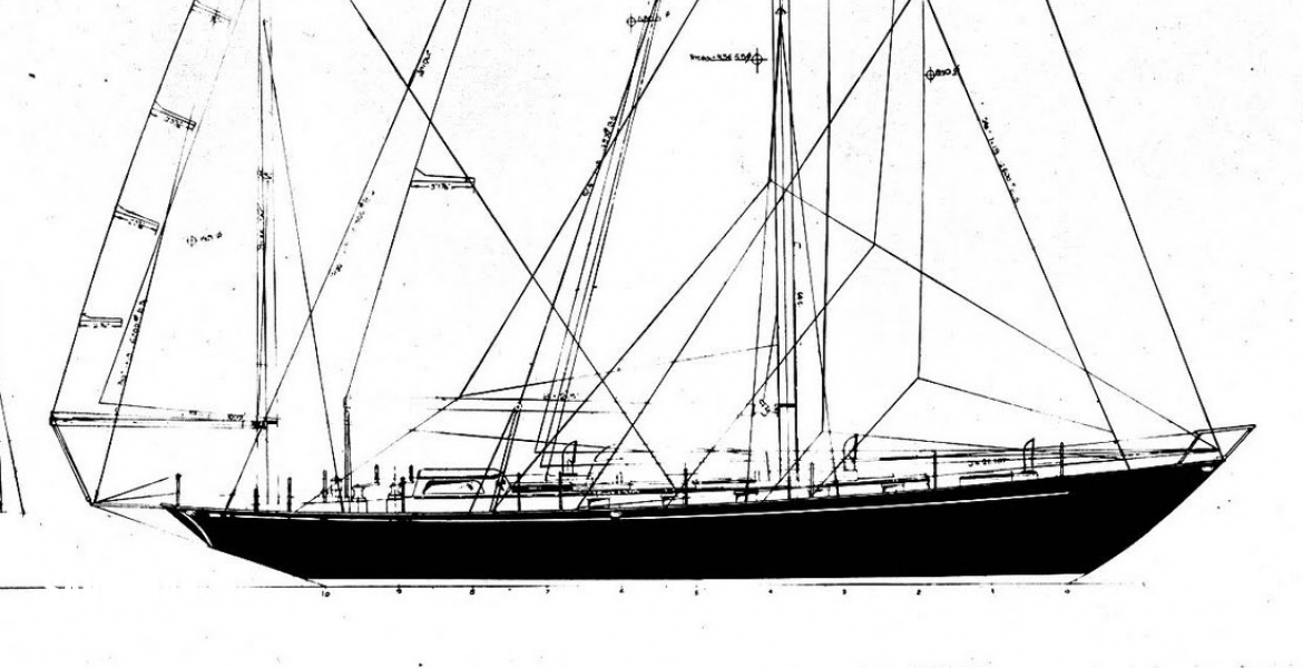 Original sail plan