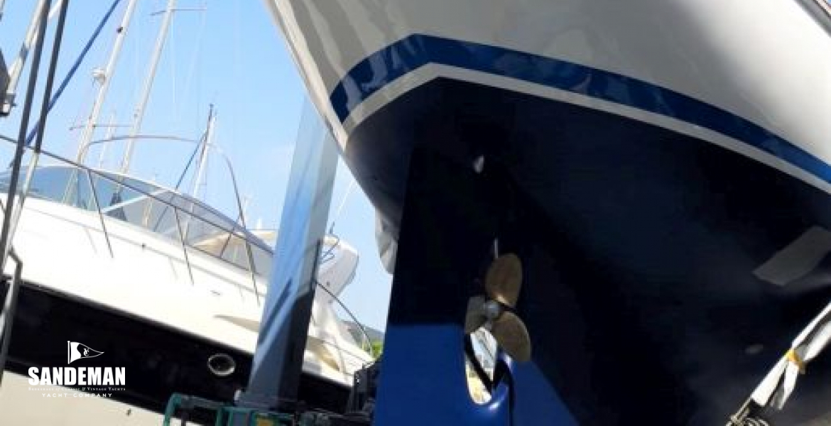 Hauled out aft