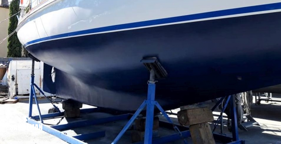 Hauled out view aft