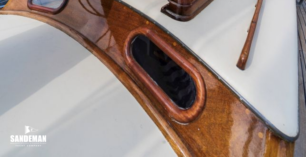 Raised trunk cabin view aft