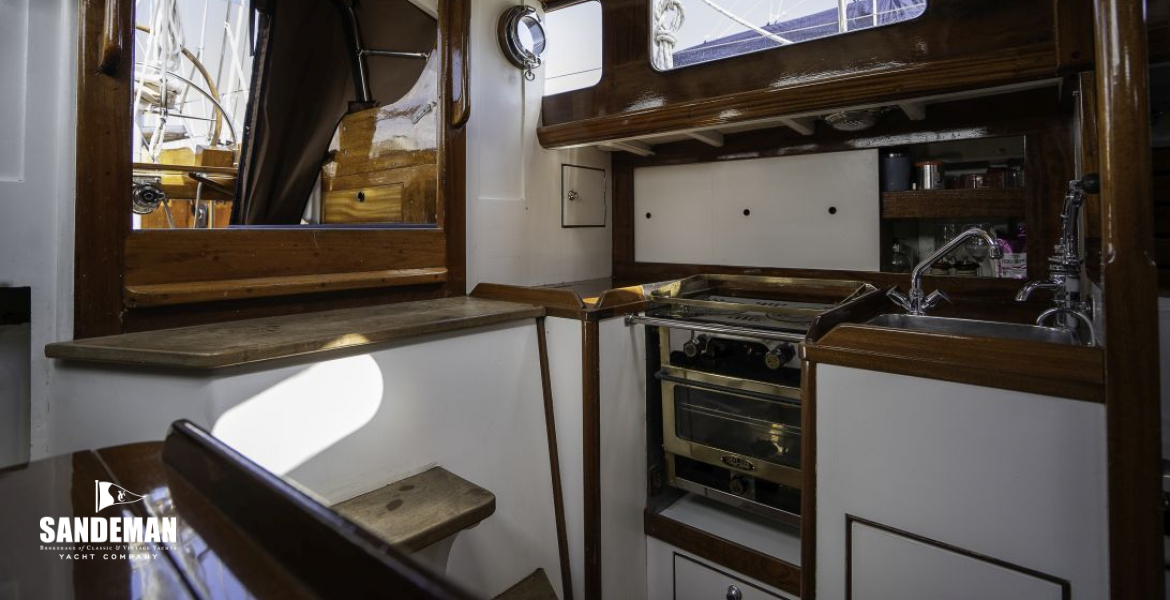 Galley view aft