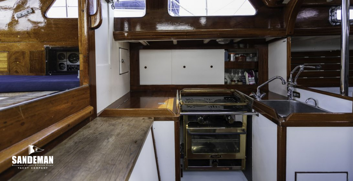Galley view to port
