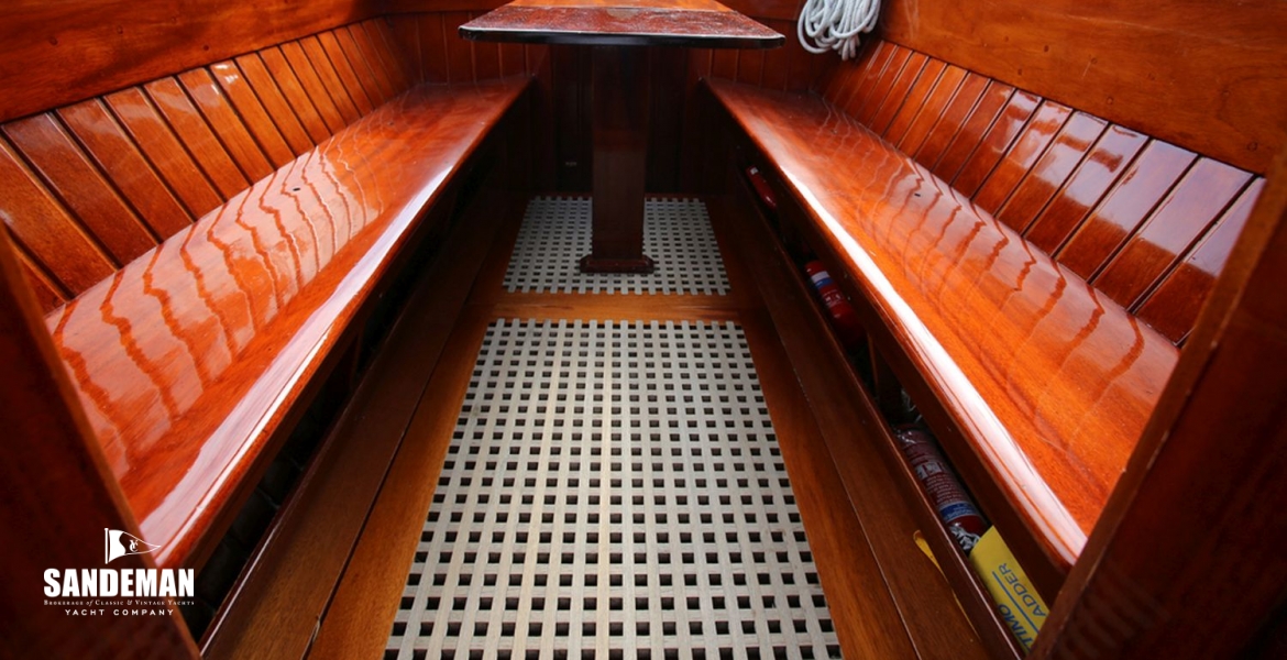 28 Cockpit interior aft