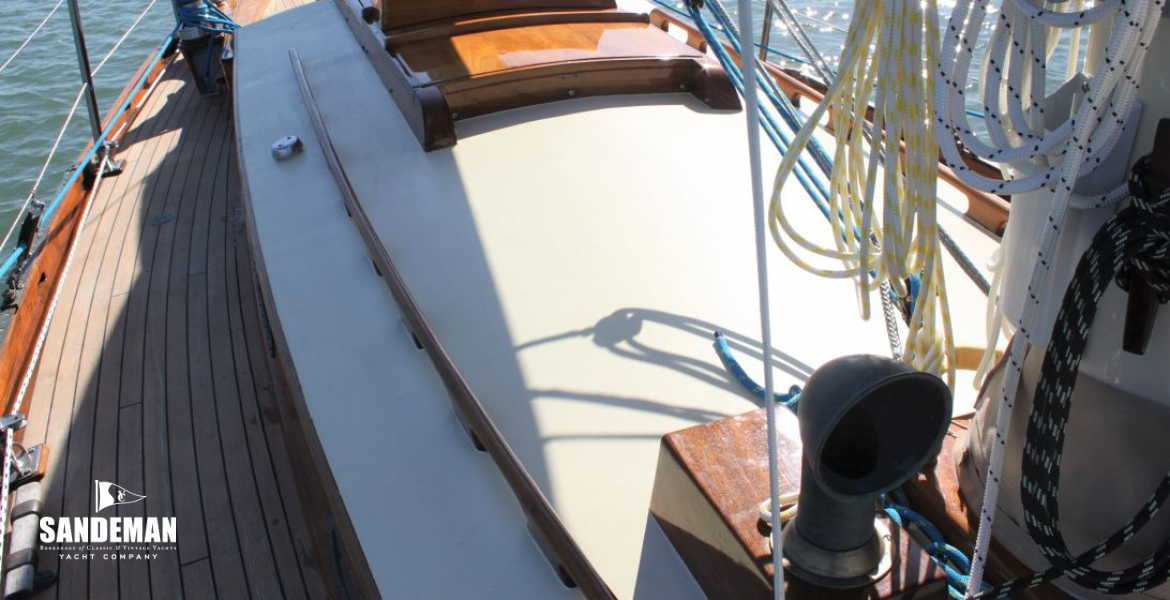 View aft from mast