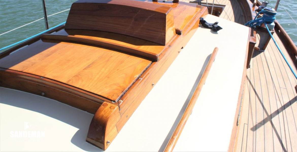 Companionway hatch view aft