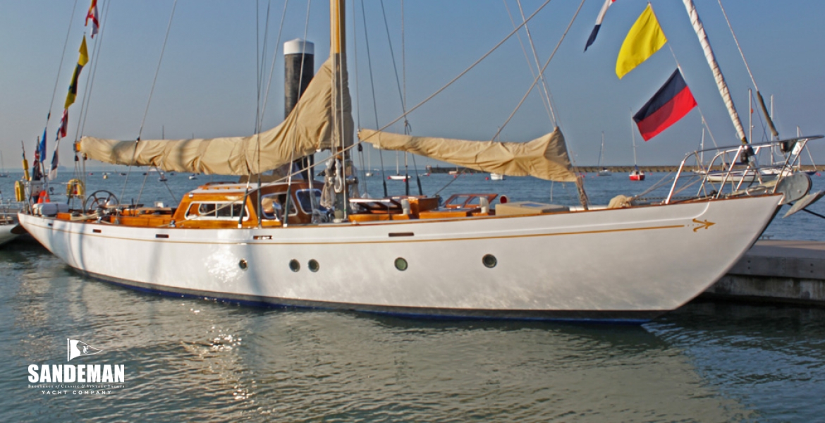 PAZIENZA - LAURENT GILES/ BELTRAMI 60 FT BM CUTTER 1956