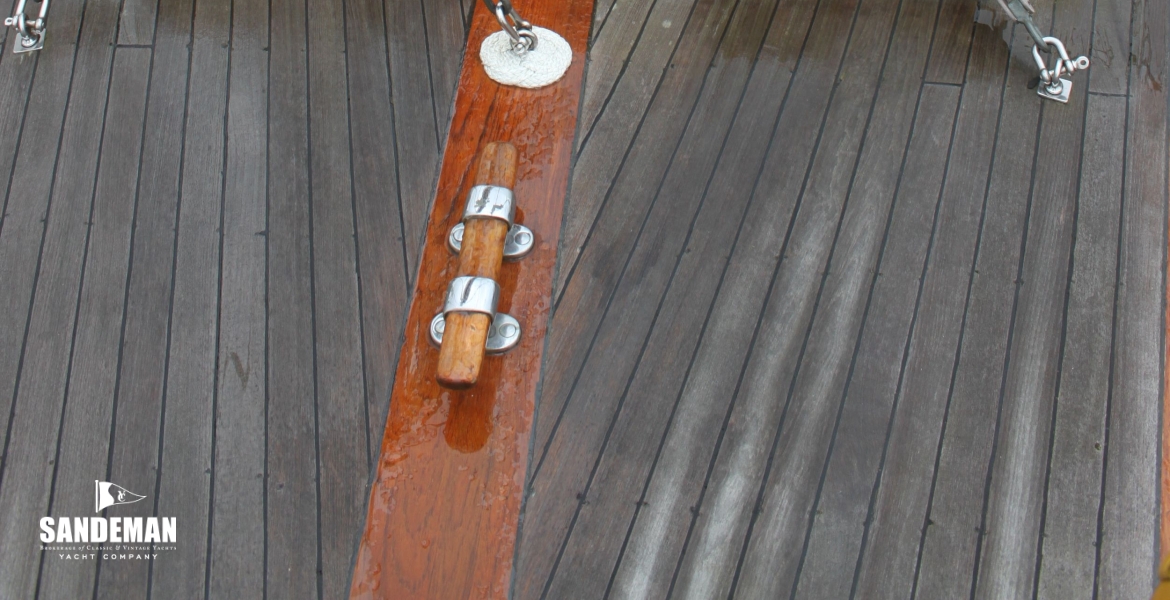 Aft deck view fwd