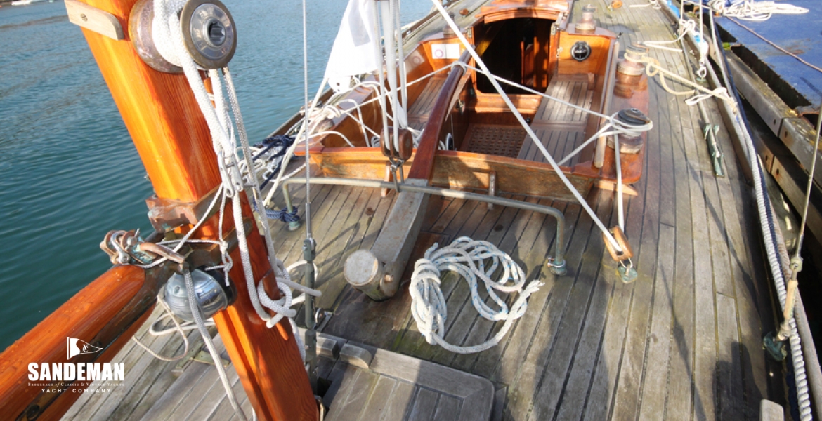 Aft deck view fwd