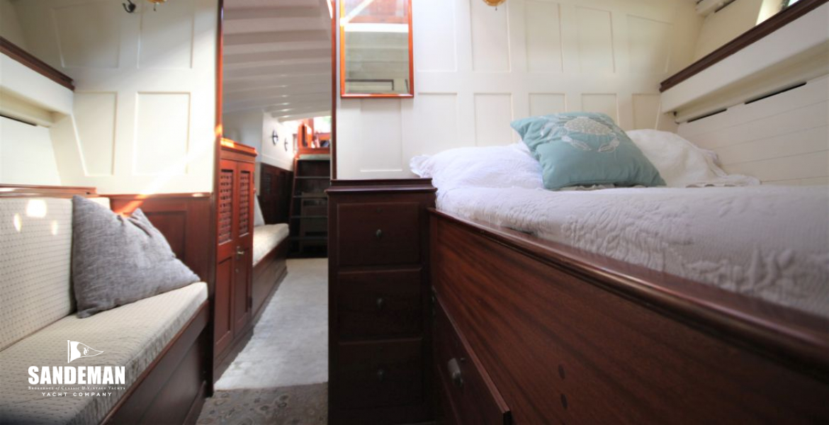 Fwd cabin view aft