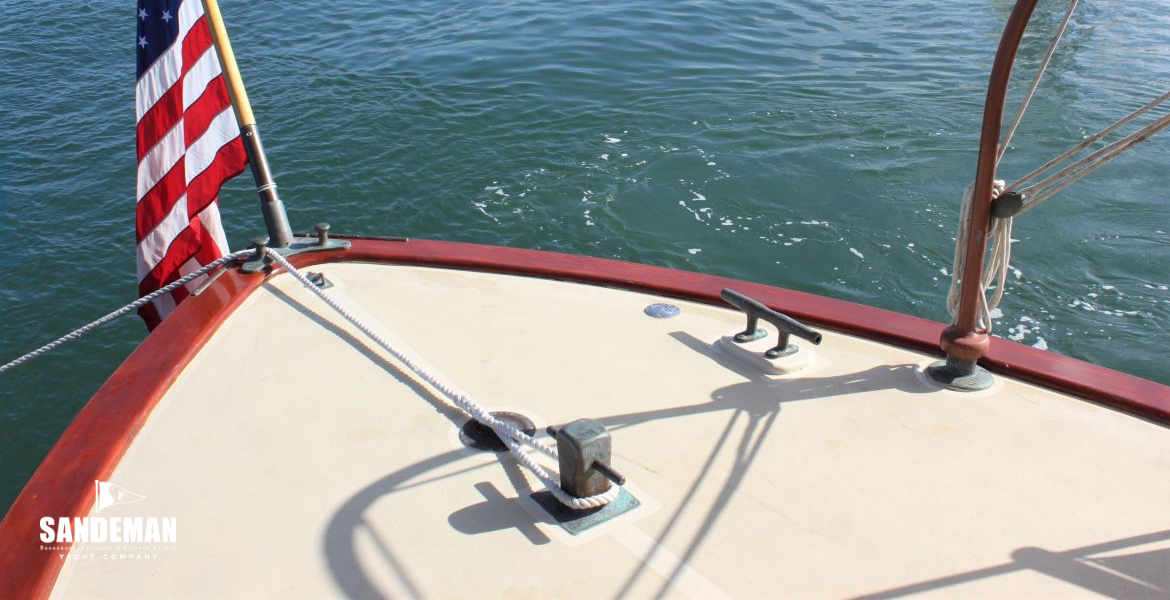 Aft deck view aft