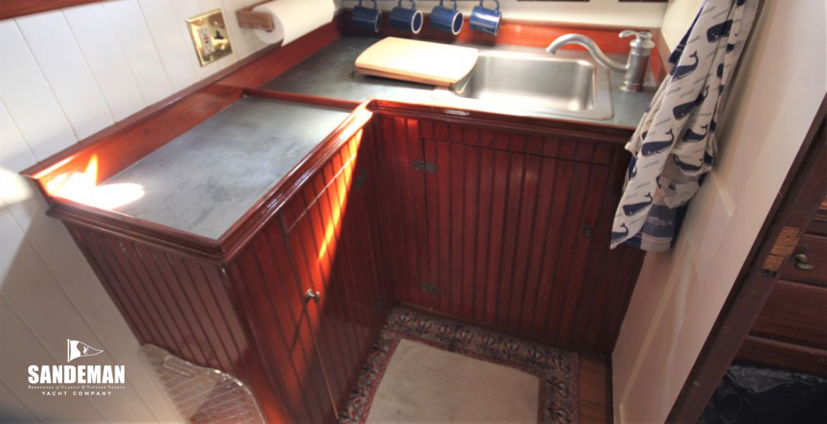 Galley view to port