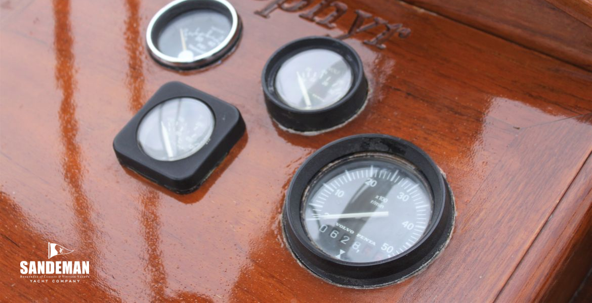 ENGINE INSTRUMENTS AT HELM