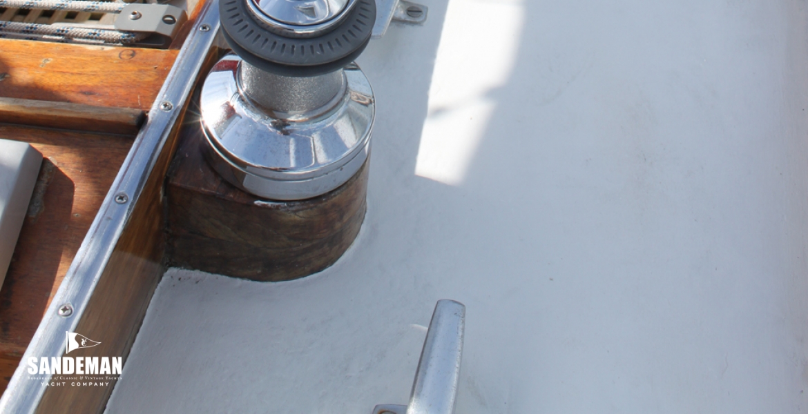 Stbd side deck