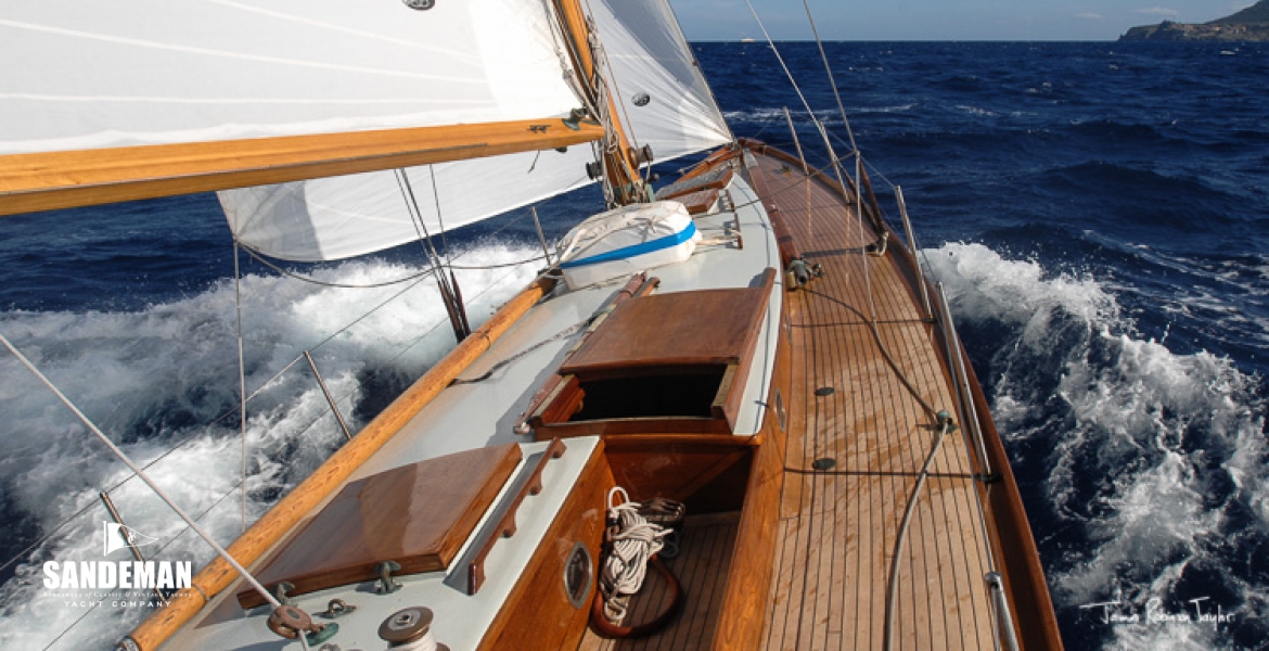 Stbd side deck
