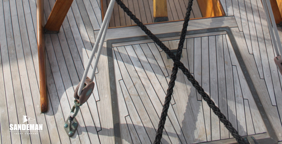 Aft deck view fwd
