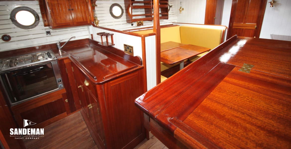 Galley & forward to port