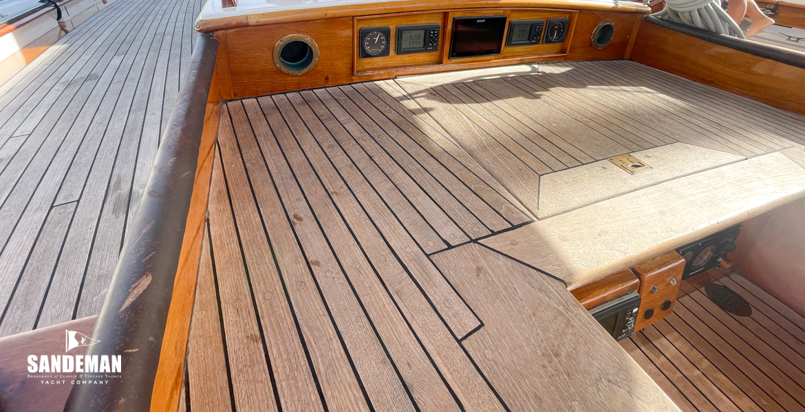 View forward from cockpit