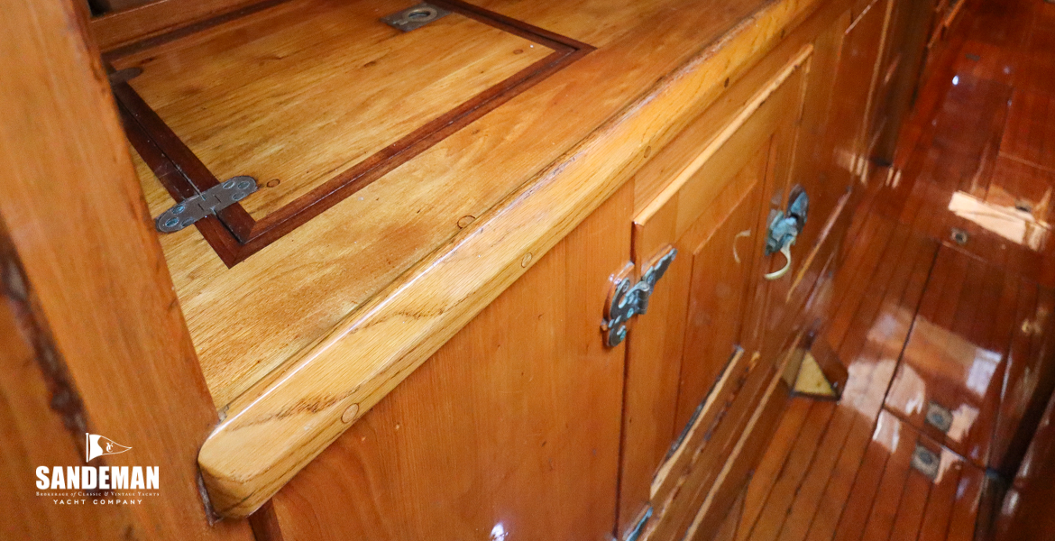 Galley view aft to starboard