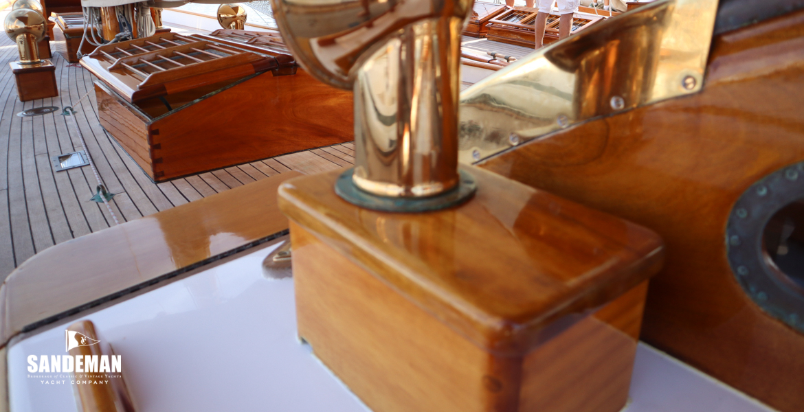 View forward from trunk