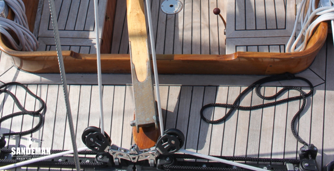 Aft deck view fwd
