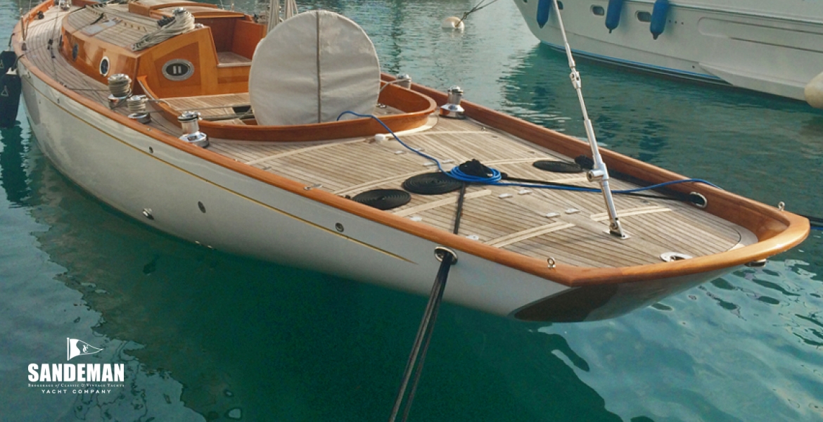 Alongside aft deck view fwd