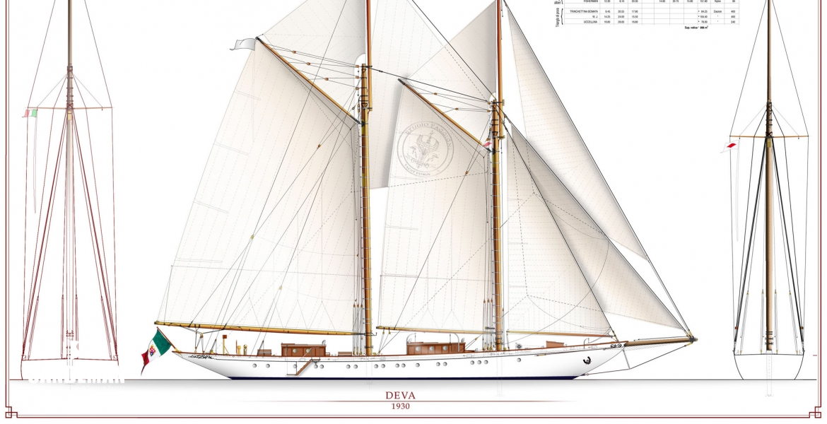 86 Sail Plan