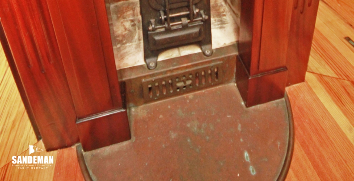 46 Fireplace detail