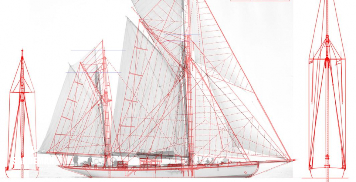 75 Sail plan