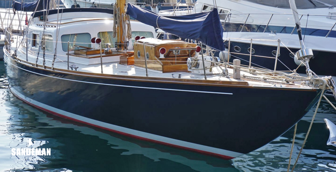 Bow view aft stbd