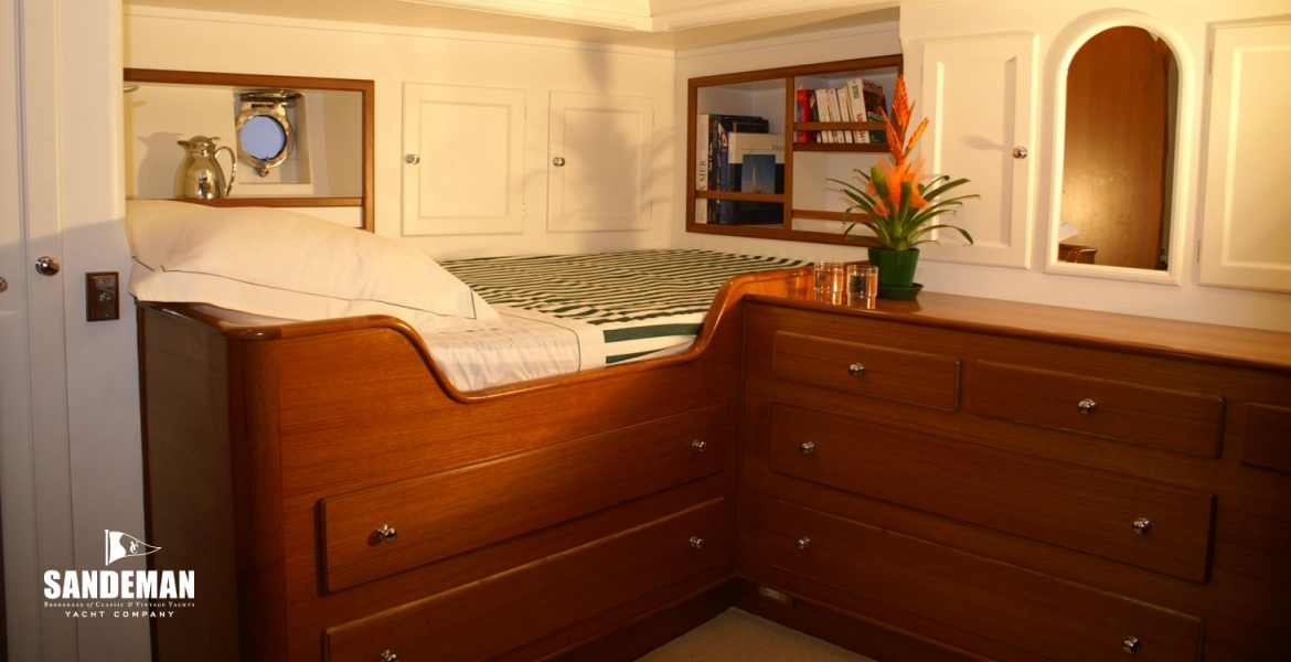Into master cabin