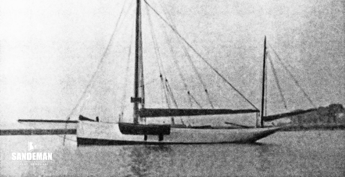 Historic moored abeam