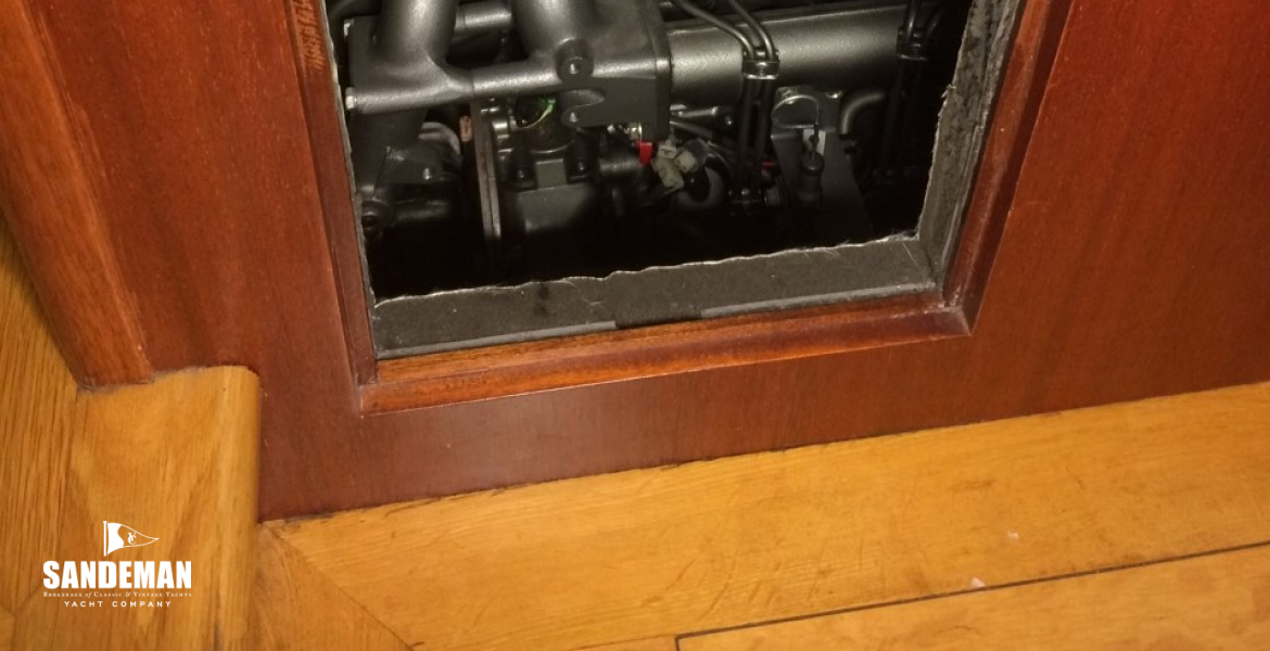 Engine space detail