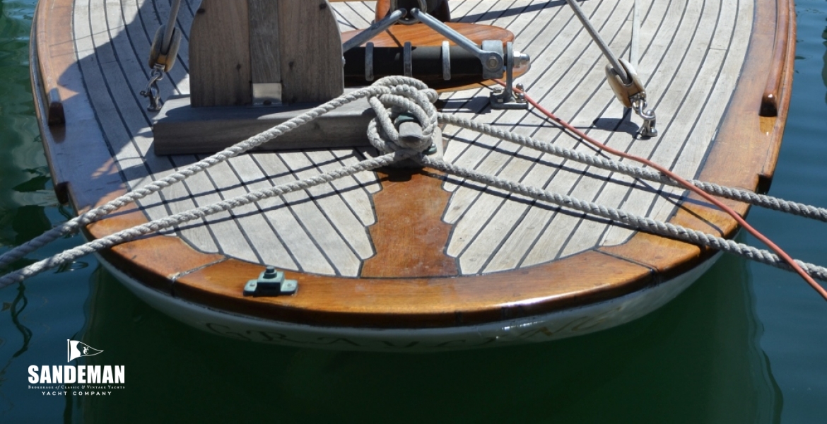 Transom view fwd