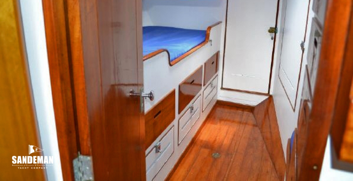 Into master cabin
