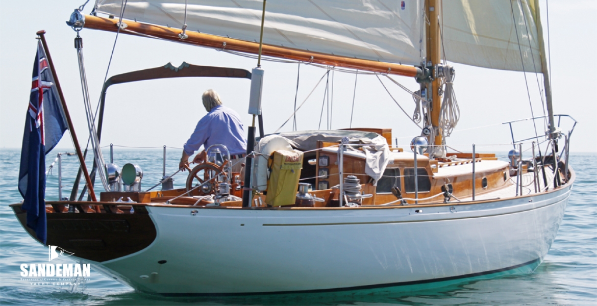 Sailing stbd qtr
