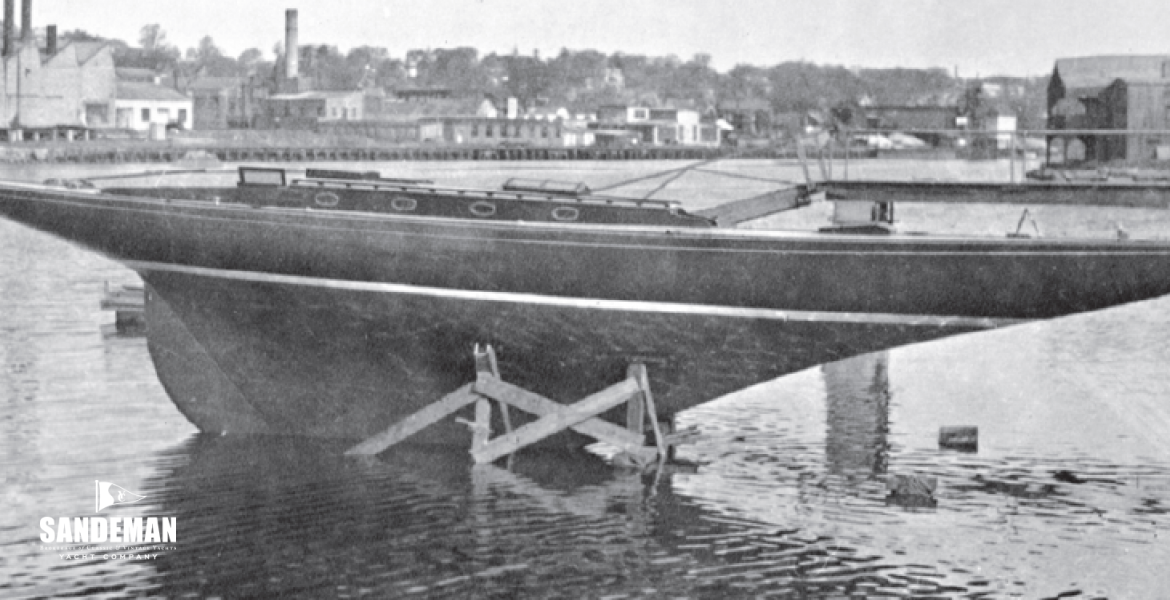 42 LAUNCHING AT MYSTIC 1934