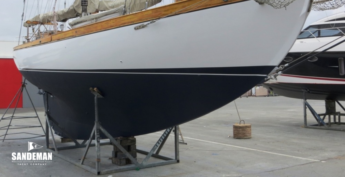 Hauled Out Stbd Bow