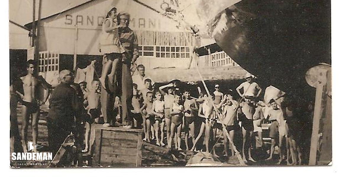 Viola launching VIOLA August 1958