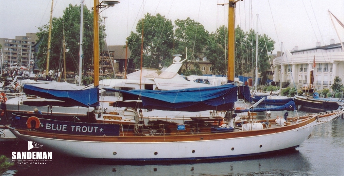 BLUE TROUT - Dallimore 60 FT Bermudan Ketch 1937