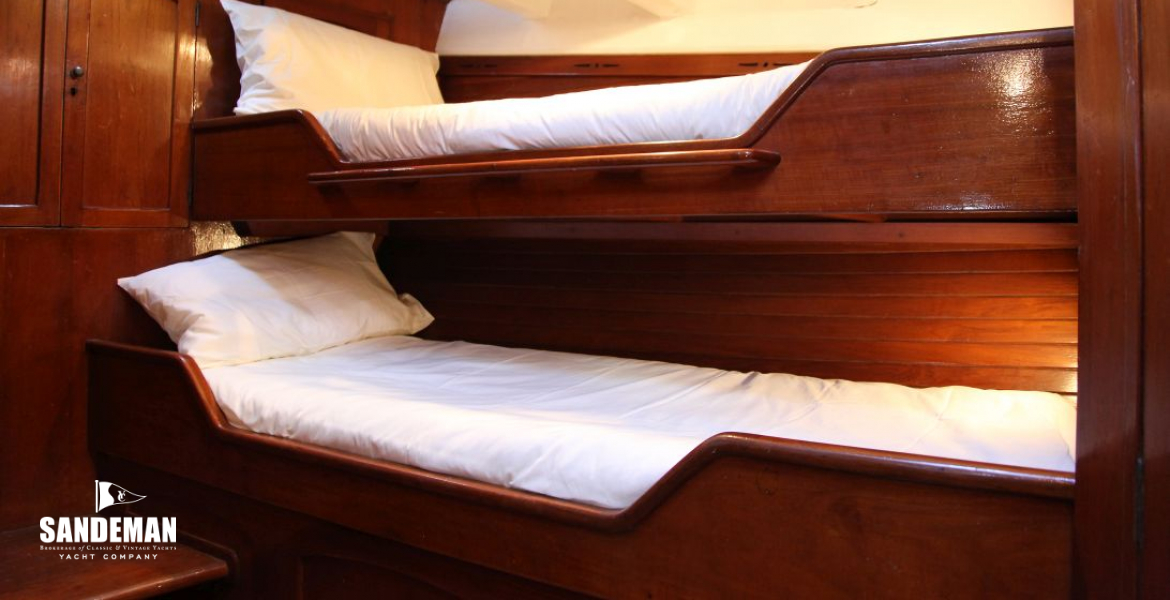 Berths in galley