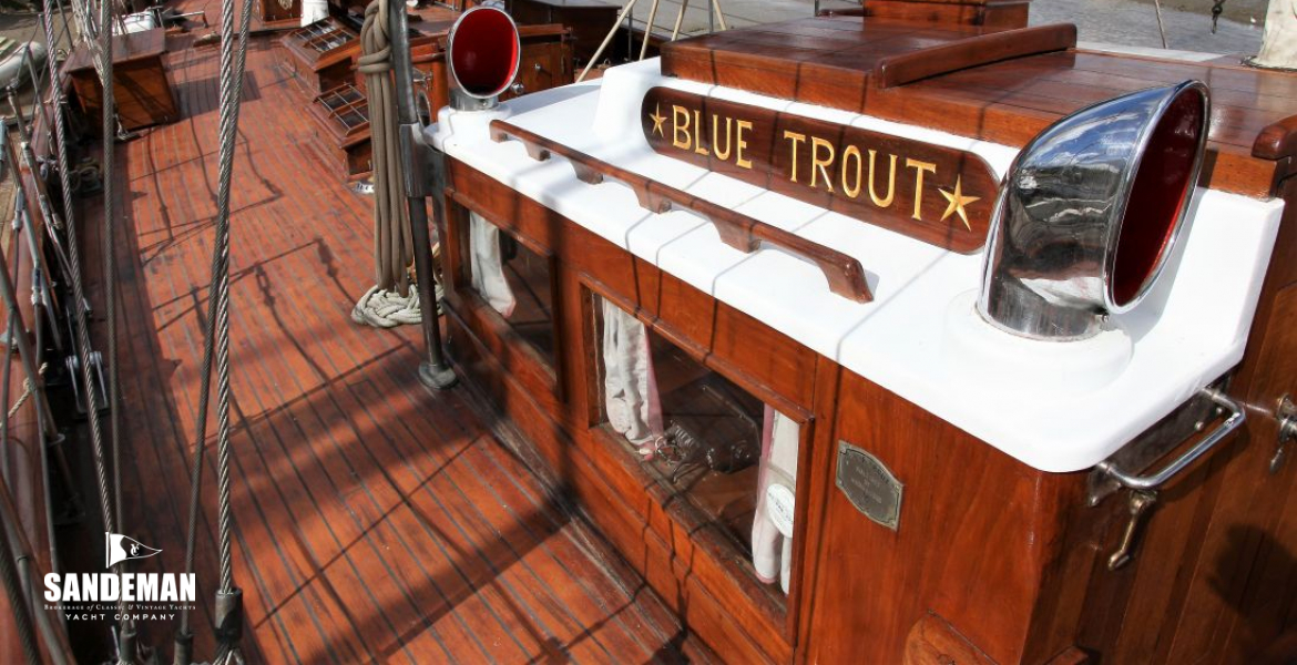Port side deck view fwd